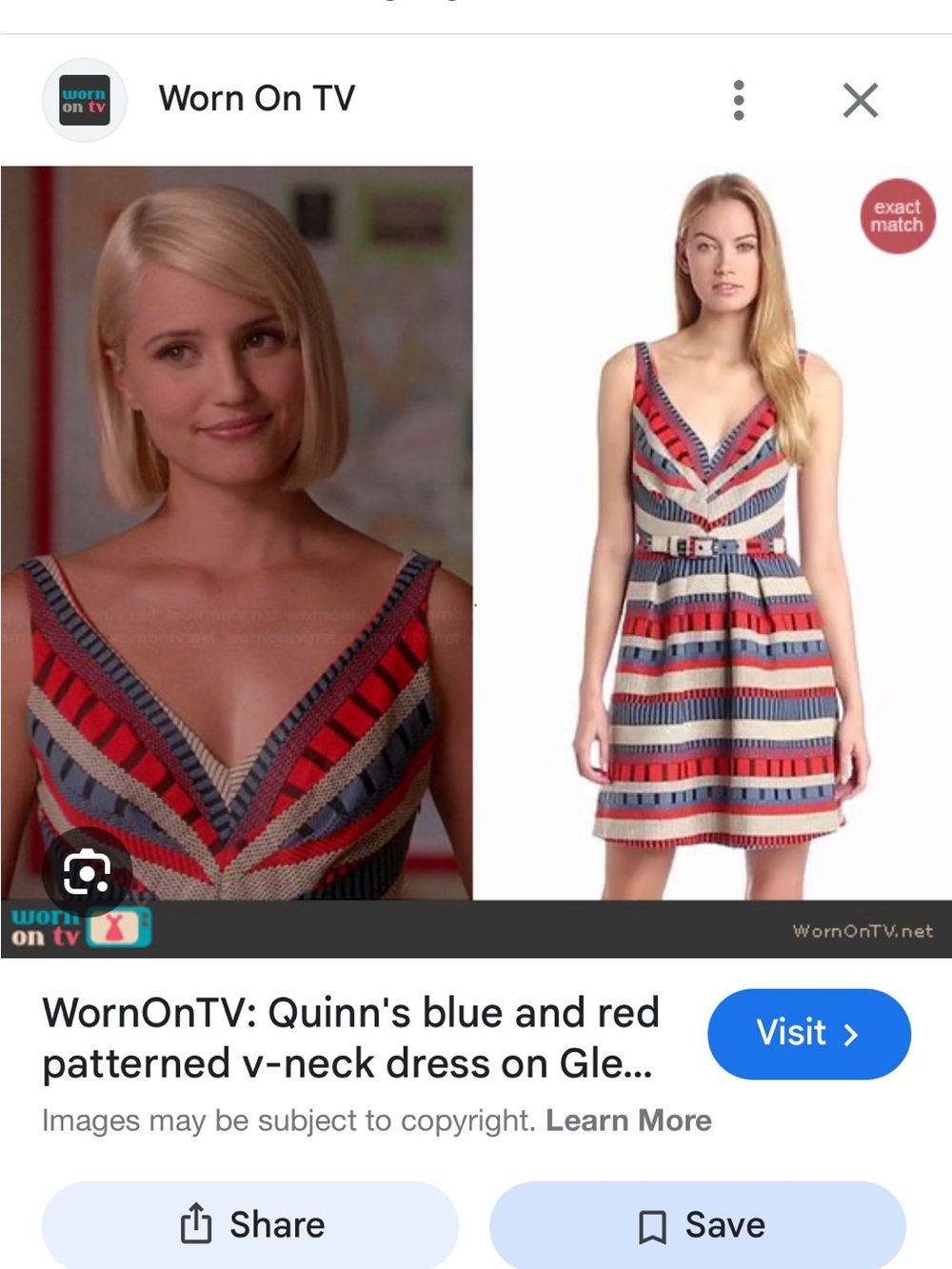 Eva Franco Striped Backless Sundress in Red, Navy & Cream